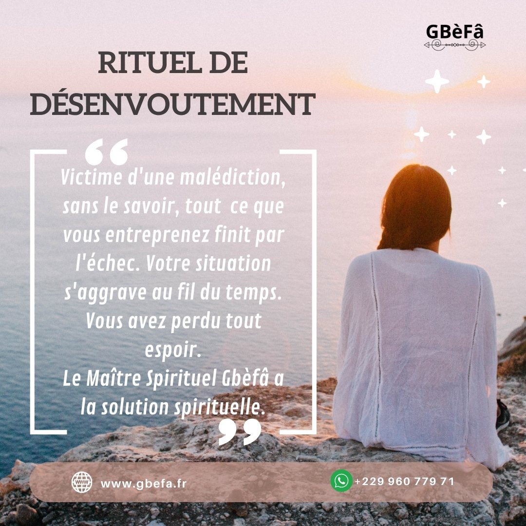 rituel de desenvoutement