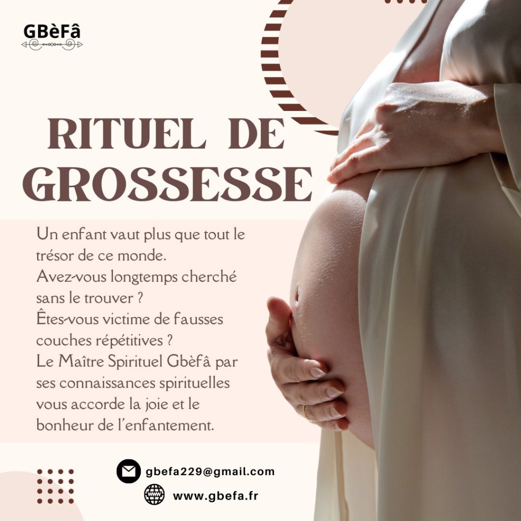 RITUEL DE GROSSESSE