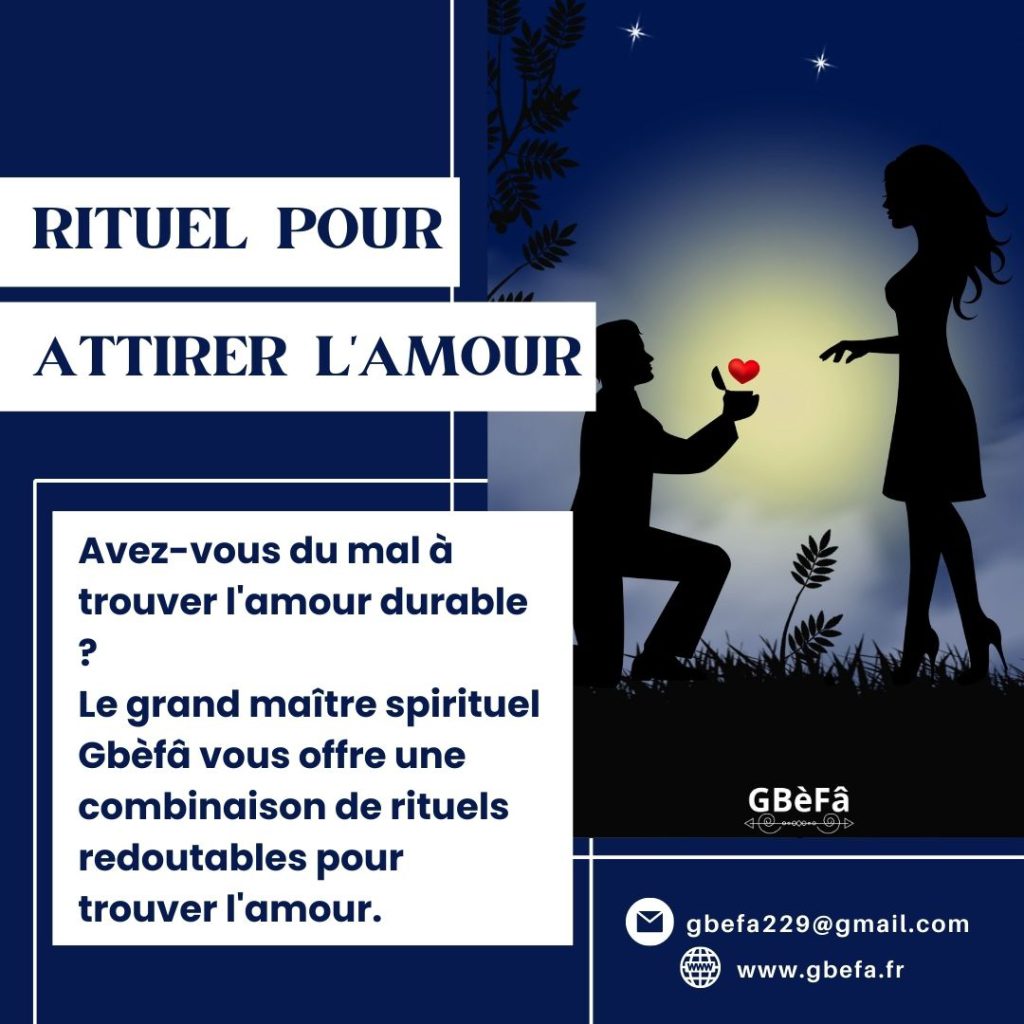 RITUEL POUR ATTIRER L’AMOUR