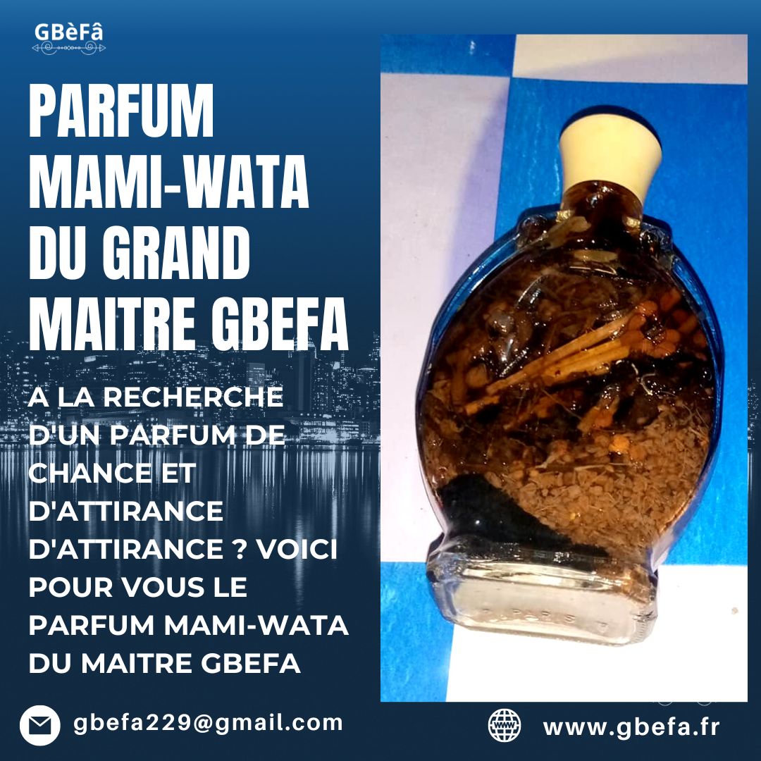 PARFUM MAMI-WATA DU GRAND MAITRE GBEFA