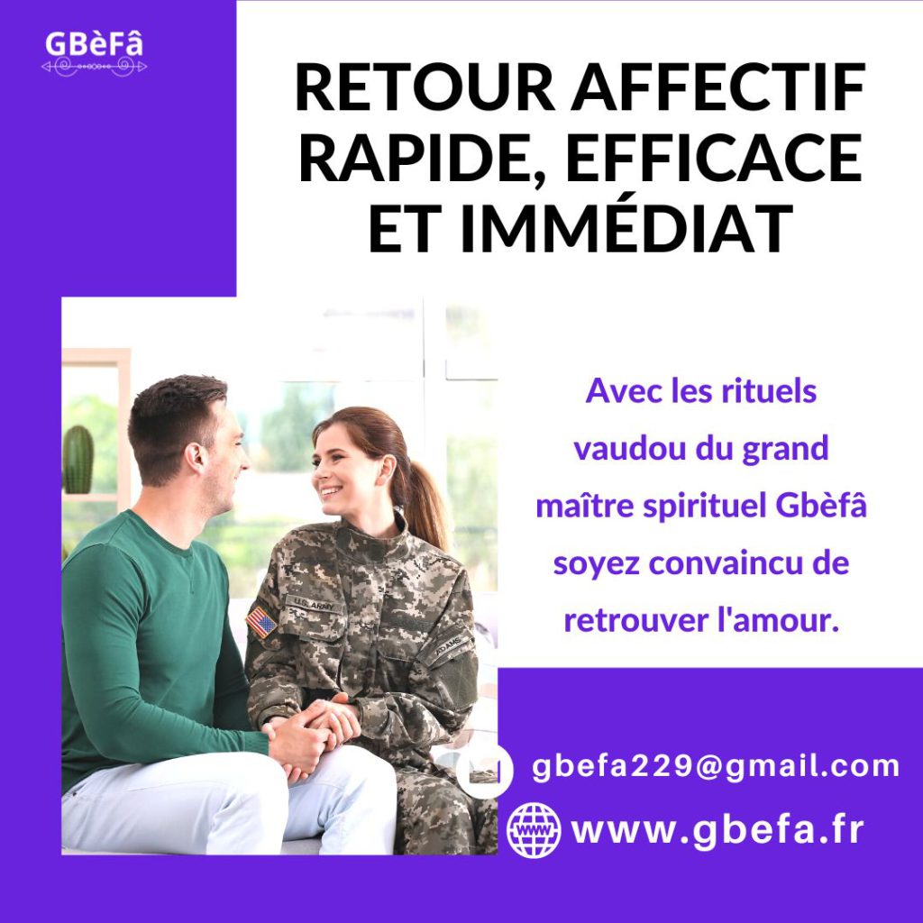 RETOUR AFFECTIF RAPIDE, EFFICACE ET IMMÉDIAT