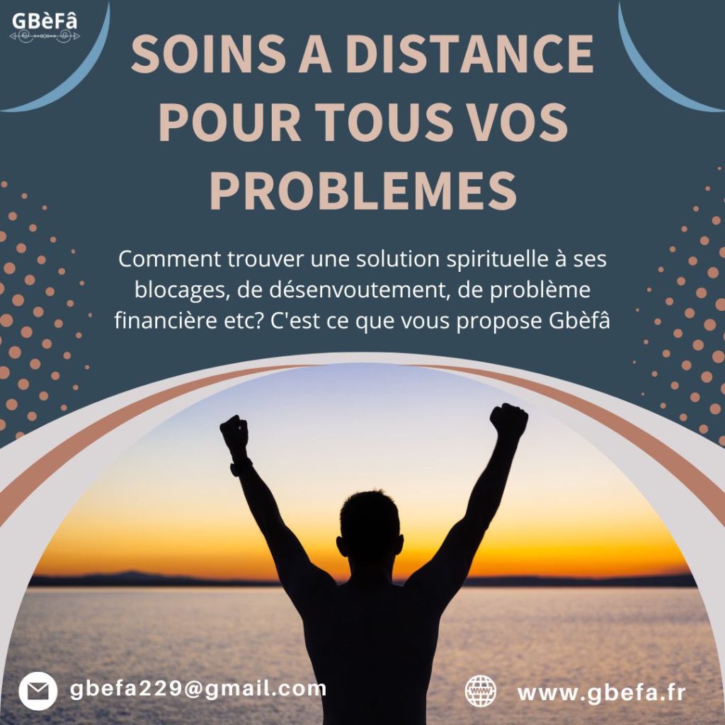 SOINS A DISTANCE POUR TOUS VOS PROBLÈMES